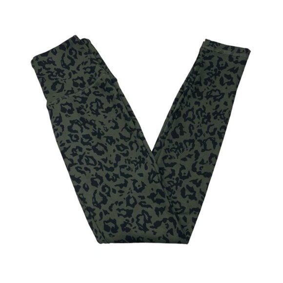 BALANCE COLLECTION Contender Lux Printed Yoga Leggings Sz XS Green - Picture 2 of 6